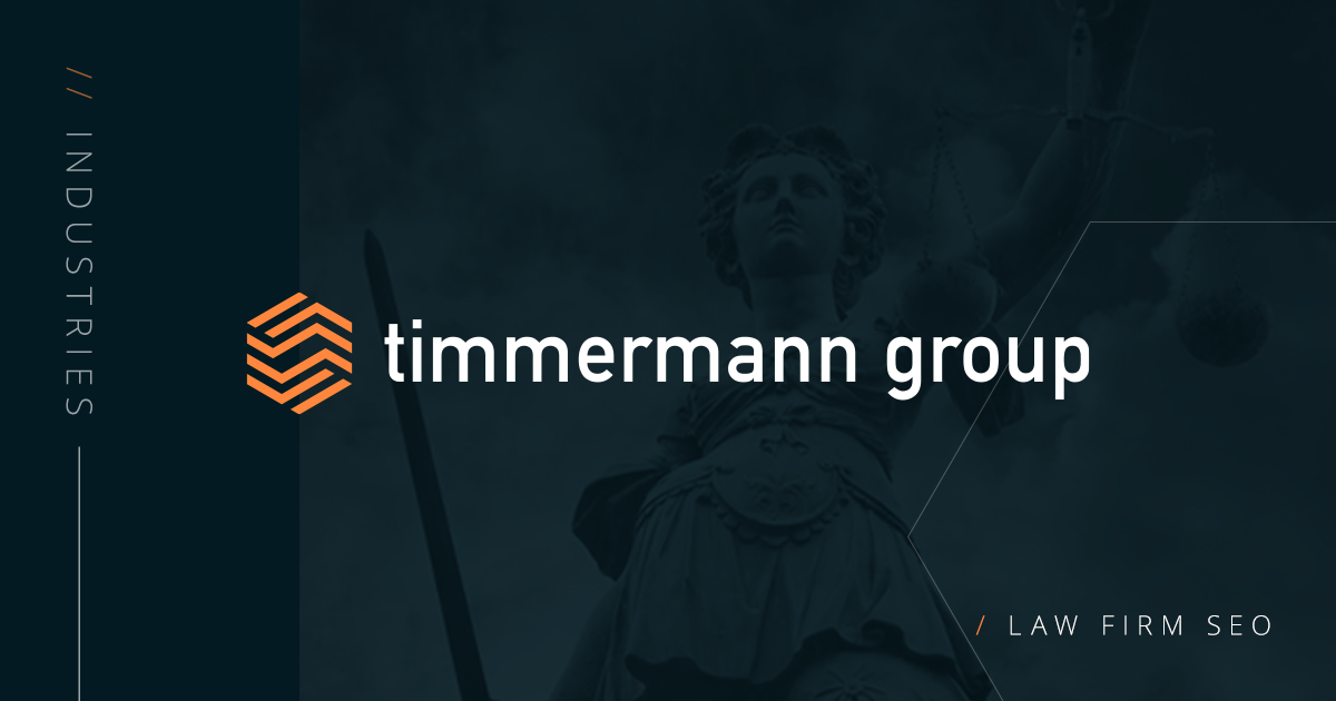 Personal Injury Law Web Design | Timmermann Group