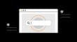web browser with enlarged search engine,symbolizing the importance of search engine optimization