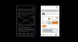 representation of user experience versus a user interface
