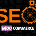 The word SEO above the WooCommerce logo