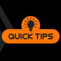 A light bulb that says "Quick Tips"