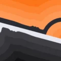 A diagonal line divides the image with a gavel on one side and a magnifying class on the other