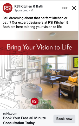 RSI Kitchen & Bath social media ad