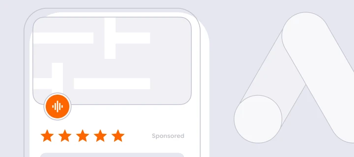 Sponsored Local Services Ad with a five-star rating beside the Google Ads logo.