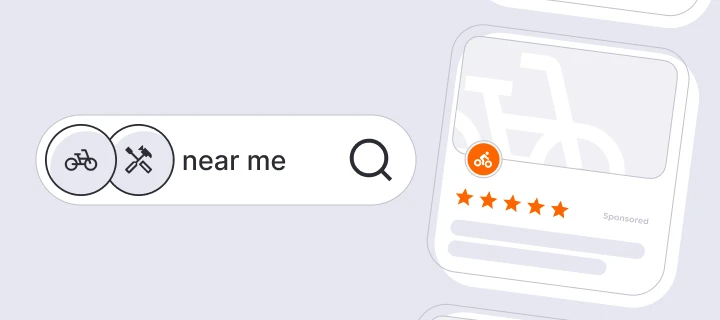 “Near me” search for local home services alongside a sponsored Local Services Ad with a five-star rating.