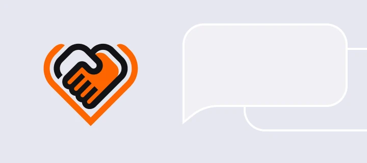 Handshake and conversation icons representing trust, collaboration, and communication in the workplace.